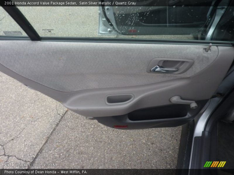 Satin Silver Metallic / Quartz Gray 2001 Honda Accord Value Package Sedan