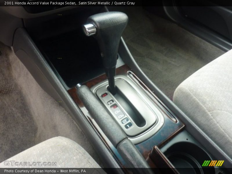 Satin Silver Metallic / Quartz Gray 2001 Honda Accord Value Package Sedan