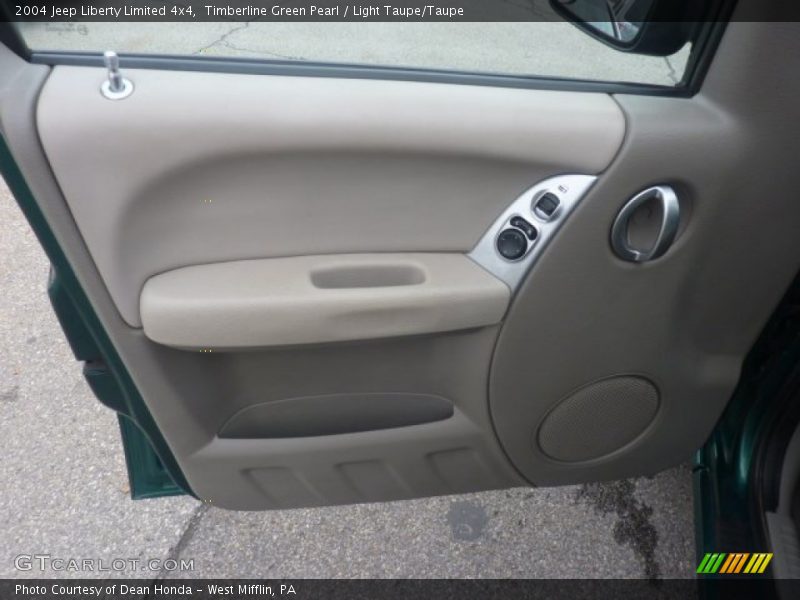 Timberline Green Pearl / Light Taupe/Taupe 2004 Jeep Liberty Limited 4x4