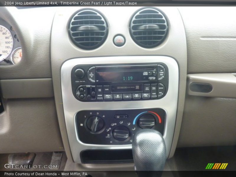 Controls of 2004 Liberty Limited 4x4