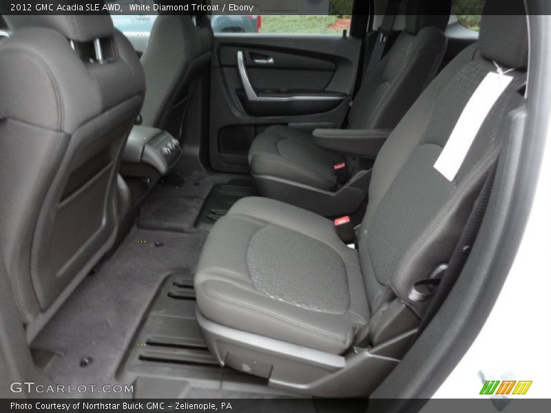  2012 Acadia SLE AWD Ebony Interior