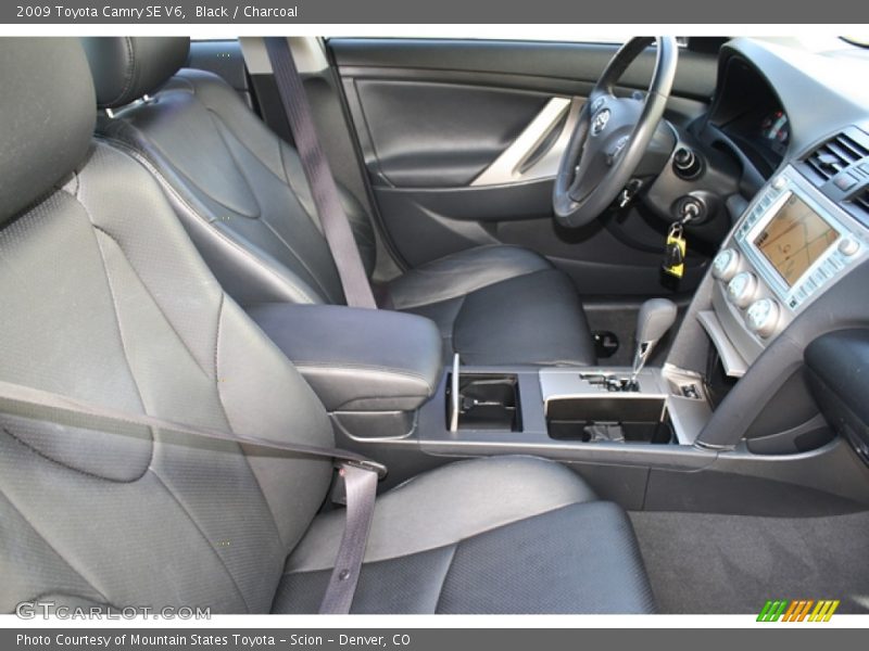 Black / Charcoal 2009 Toyota Camry SE V6