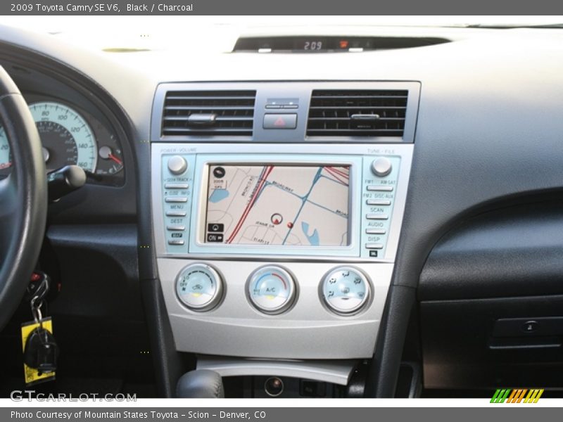 Black / Charcoal 2009 Toyota Camry SE V6
