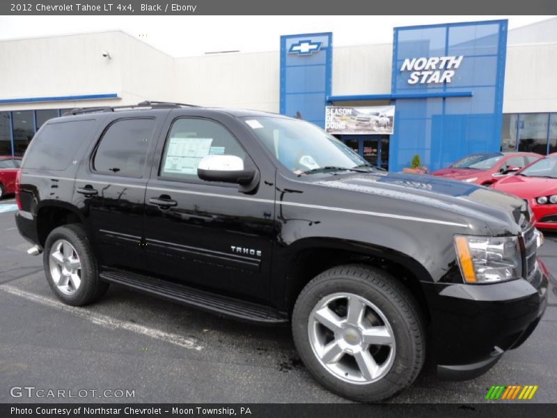 Black / Ebony 2012 Chevrolet Tahoe LT 4x4