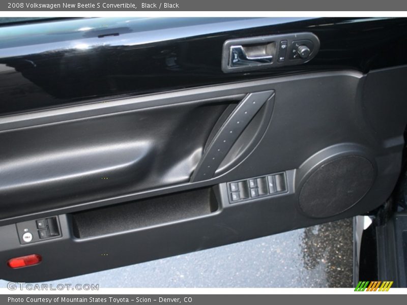 Black / Black 2008 Volkswagen New Beetle S Convertible