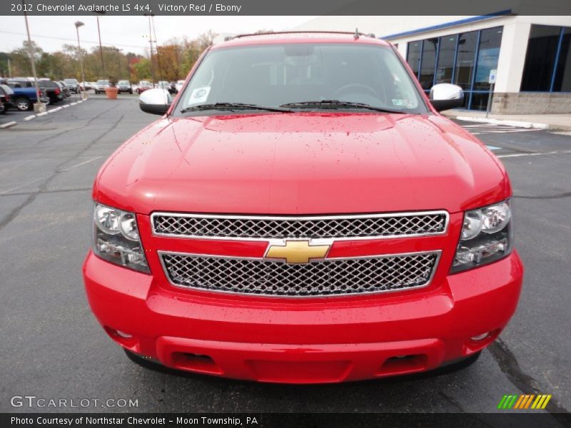 Victory Red / Ebony 2012 Chevrolet Avalanche LS 4x4