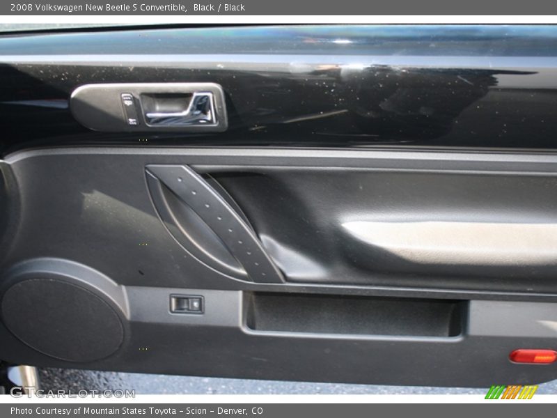 Black / Black 2008 Volkswagen New Beetle S Convertible