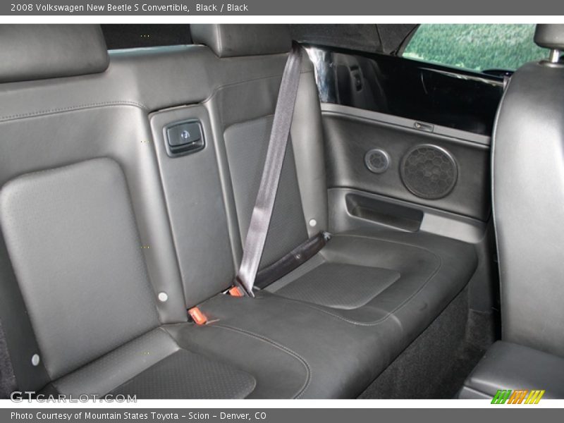 Black / Black 2008 Volkswagen New Beetle S Convertible