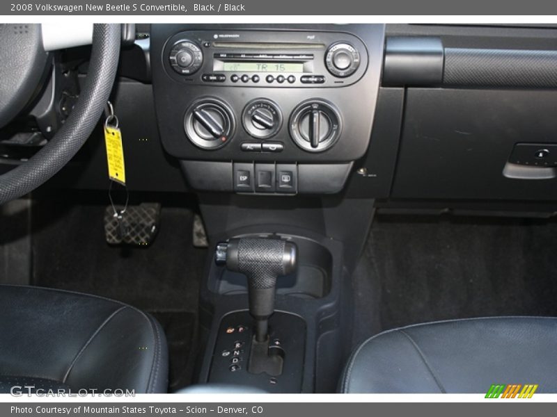Black / Black 2008 Volkswagen New Beetle S Convertible