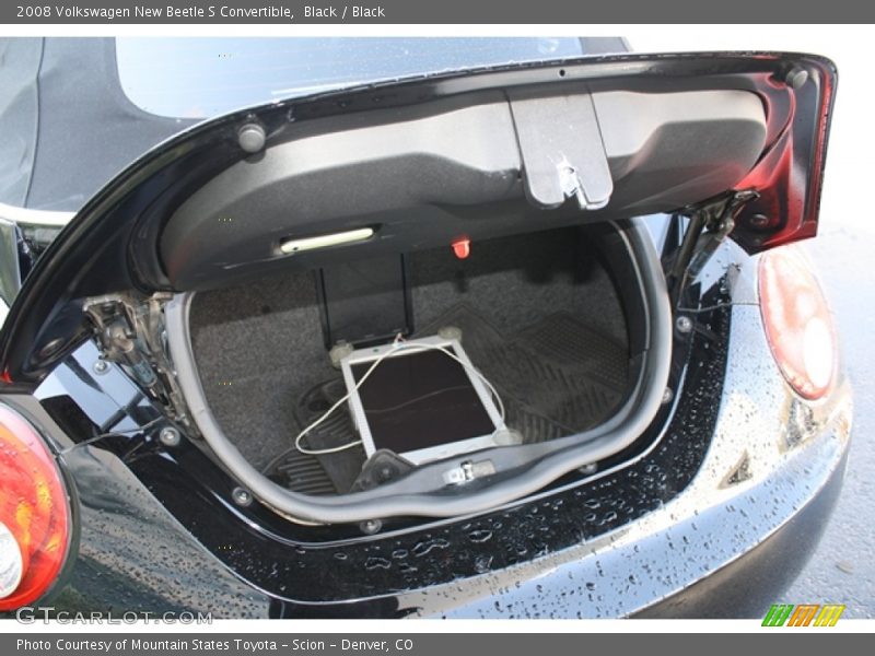 Black / Black 2008 Volkswagen New Beetle S Convertible