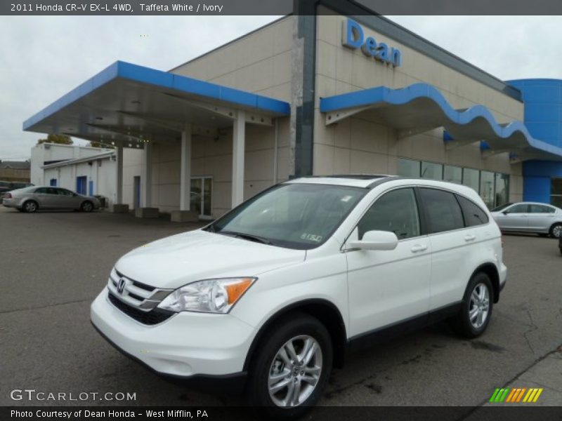 Taffeta White / Ivory 2011 Honda CR-V EX-L 4WD