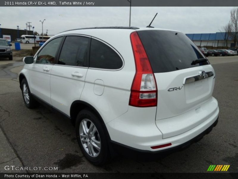 Taffeta White / Ivory 2011 Honda CR-V EX-L 4WD