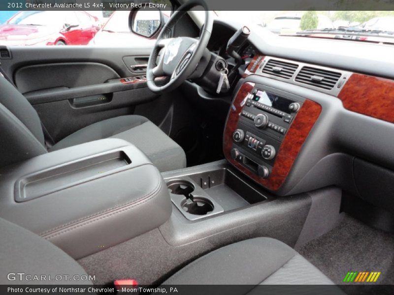 Victory Red / Ebony 2012 Chevrolet Avalanche LS 4x4