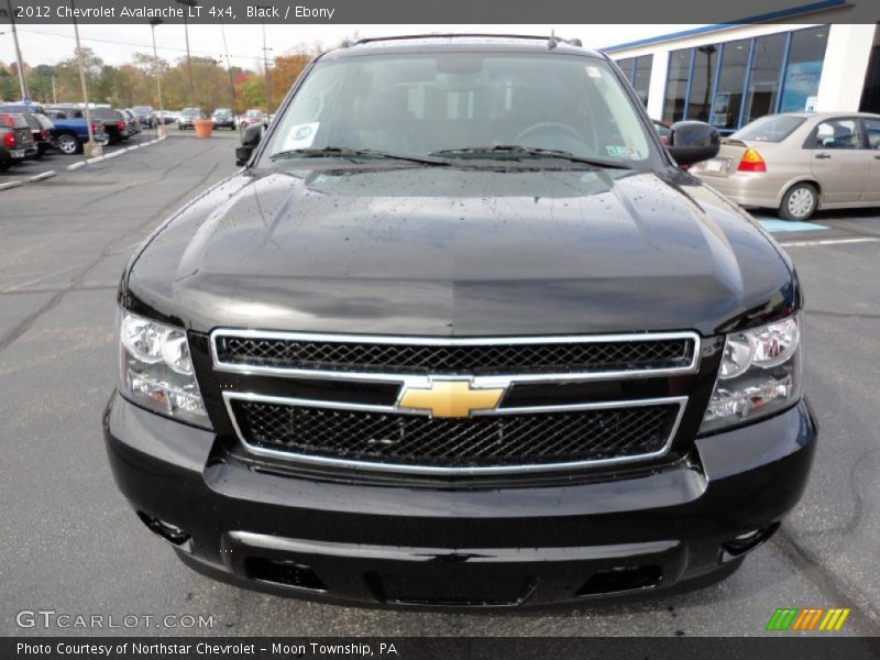 Black / Ebony 2012 Chevrolet Avalanche LT 4x4
