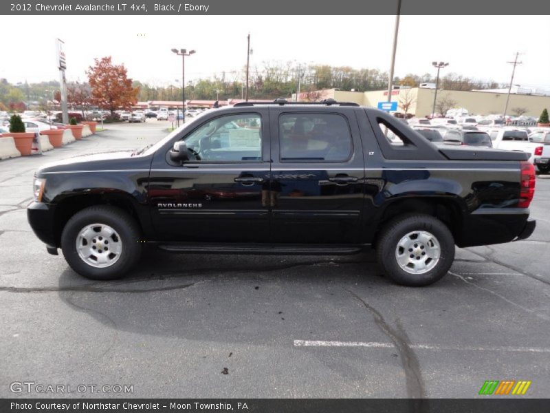 Black / Ebony 2012 Chevrolet Avalanche LT 4x4