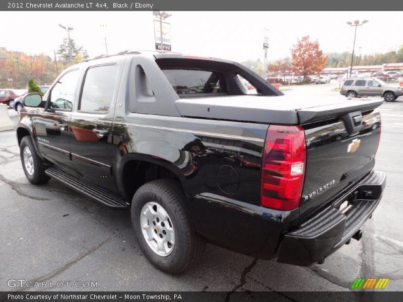 Black / Ebony 2012 Chevrolet Avalanche LT 4x4