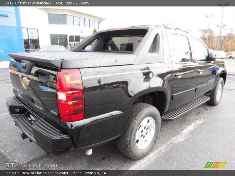 Black / Ebony 2012 Chevrolet Avalanche LT 4x4