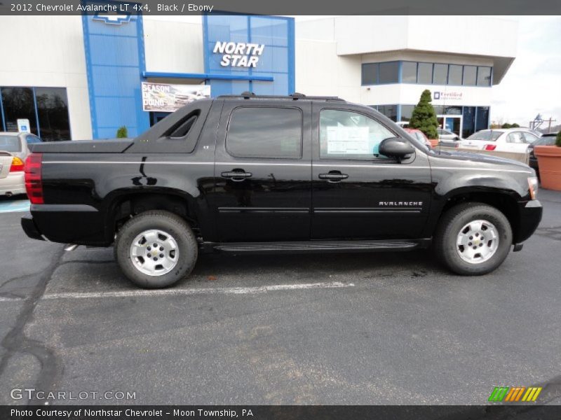 Black / Ebony 2012 Chevrolet Avalanche LT 4x4