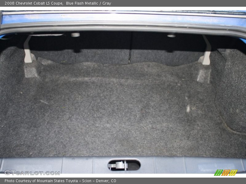 Blue Flash Metallic / Gray 2008 Chevrolet Cobalt LS Coupe