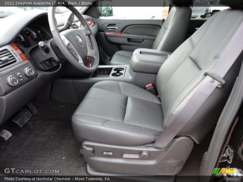  2012 Avalanche LT 4x4 Ebony Interior