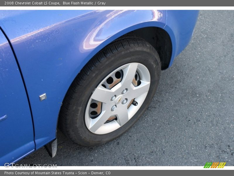 Blue Flash Metallic / Gray 2008 Chevrolet Cobalt LS Coupe