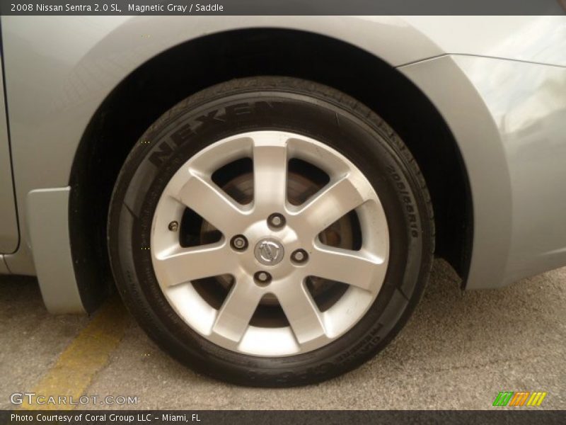 Magnetic Gray / Saddle 2008 Nissan Sentra 2.0 SL