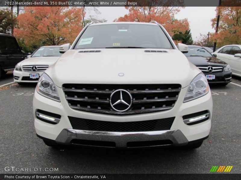 Arctic White / Almond Beige 2012 Mercedes-Benz ML 350 BlueTEC 4Matic