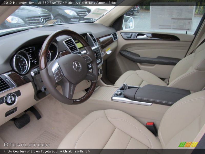  2012 ML 350 BlueTEC 4Matic Almond Beige Interior