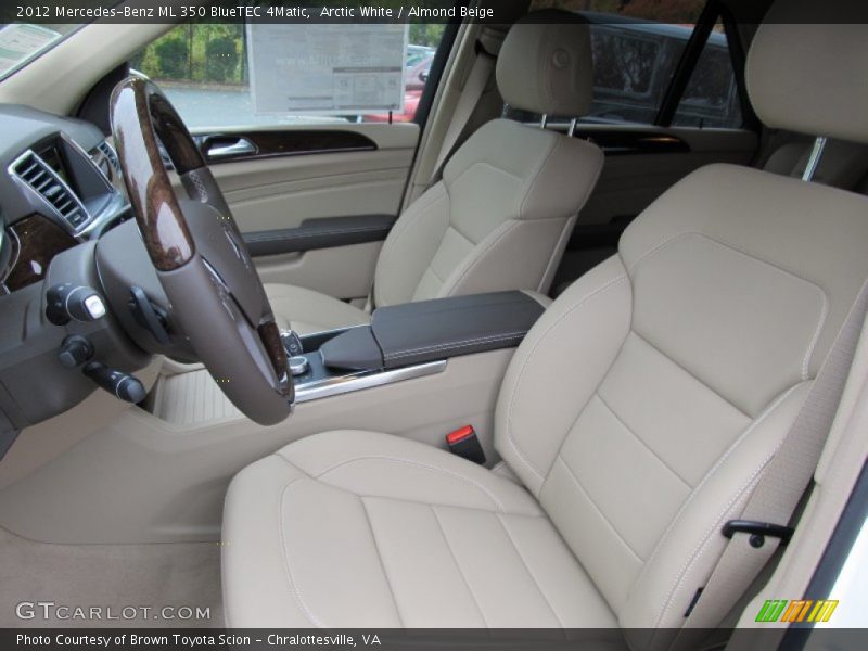  2012 ML 350 BlueTEC 4Matic Almond Beige Interior