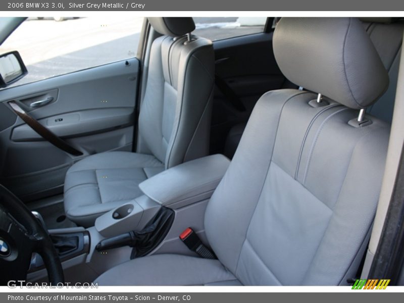 Silver Grey Metallic / Grey 2006 BMW X3 3.0i