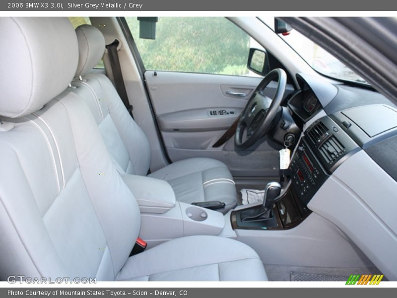 Silver Grey Metallic / Grey 2006 BMW X3 3.0i