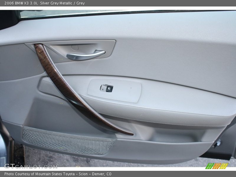Silver Grey Metallic / Grey 2006 BMW X3 3.0i