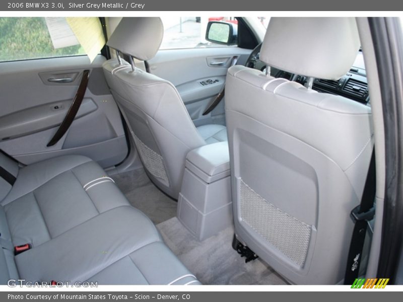 Silver Grey Metallic / Grey 2006 BMW X3 3.0i