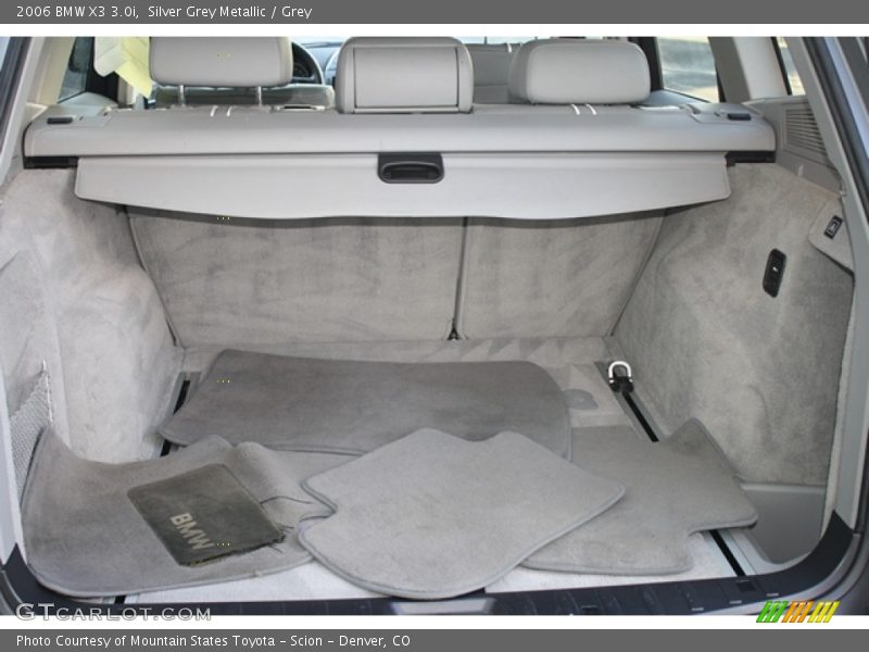 Silver Grey Metallic / Grey 2006 BMW X3 3.0i
