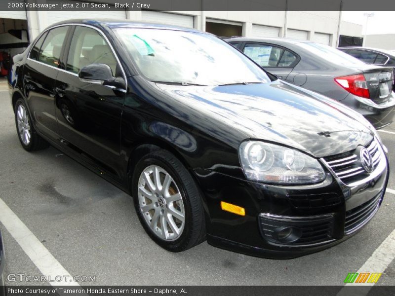 Black / Grey 2006 Volkswagen Jetta 2.0T Sedan