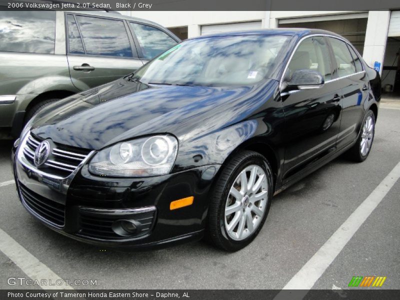 Black / Grey 2006 Volkswagen Jetta 2.0T Sedan