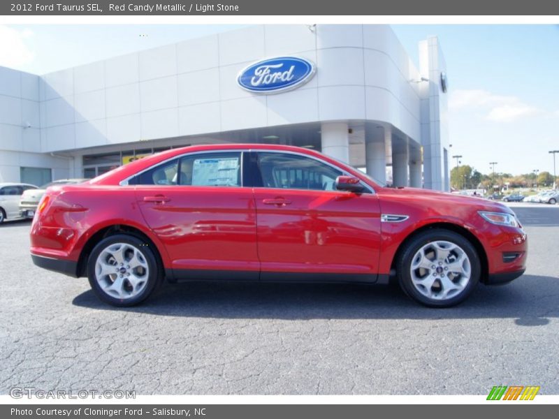  2012 Taurus SEL Red Candy Metallic