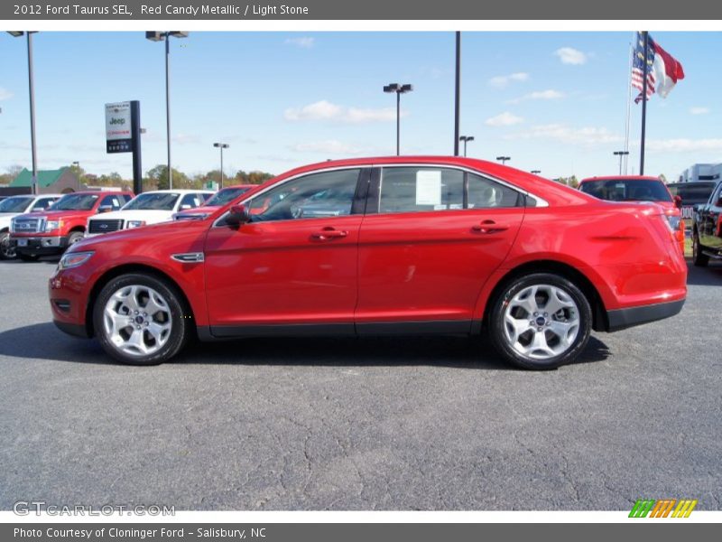  2012 Taurus SEL Red Candy Metallic