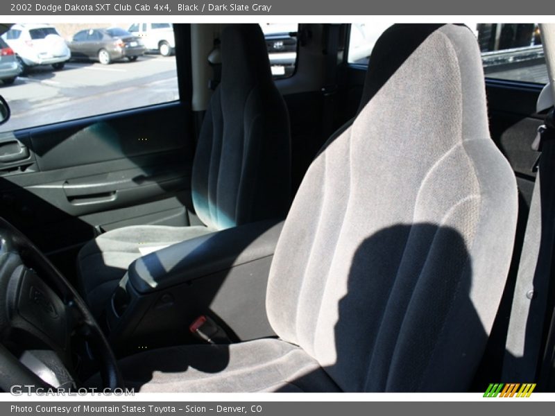 Black / Dark Slate Gray 2002 Dodge Dakota SXT Club Cab 4x4