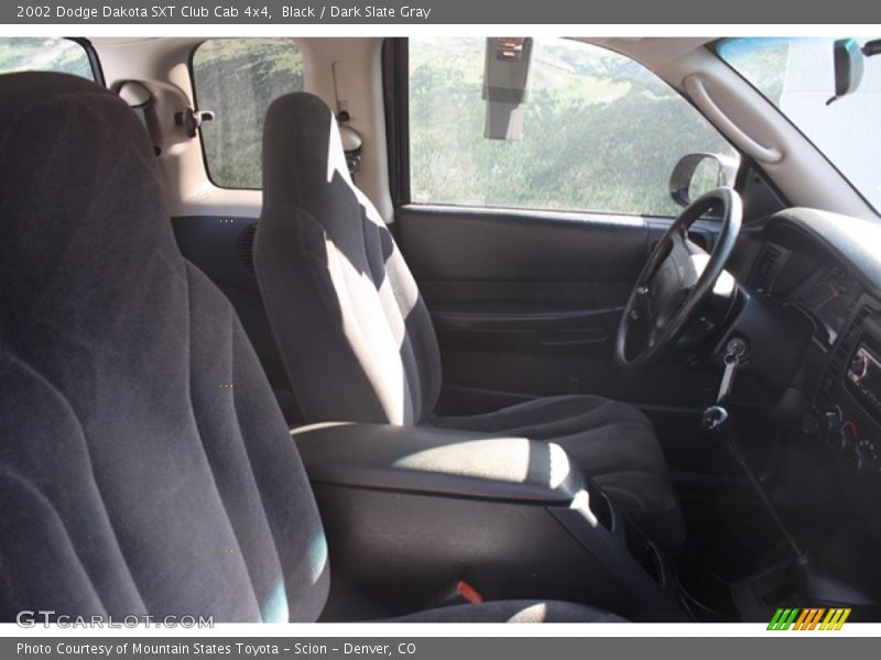 Black / Dark Slate Gray 2002 Dodge Dakota SXT Club Cab 4x4