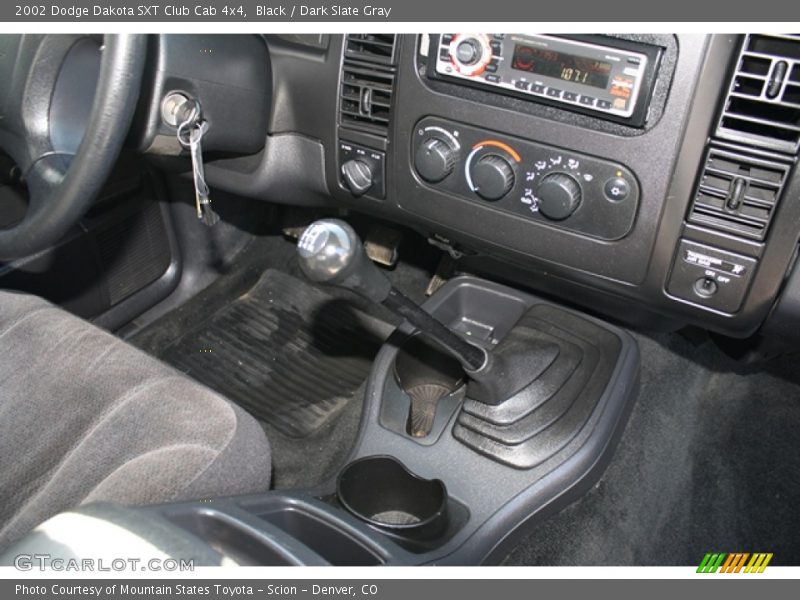 Black / Dark Slate Gray 2002 Dodge Dakota SXT Club Cab 4x4