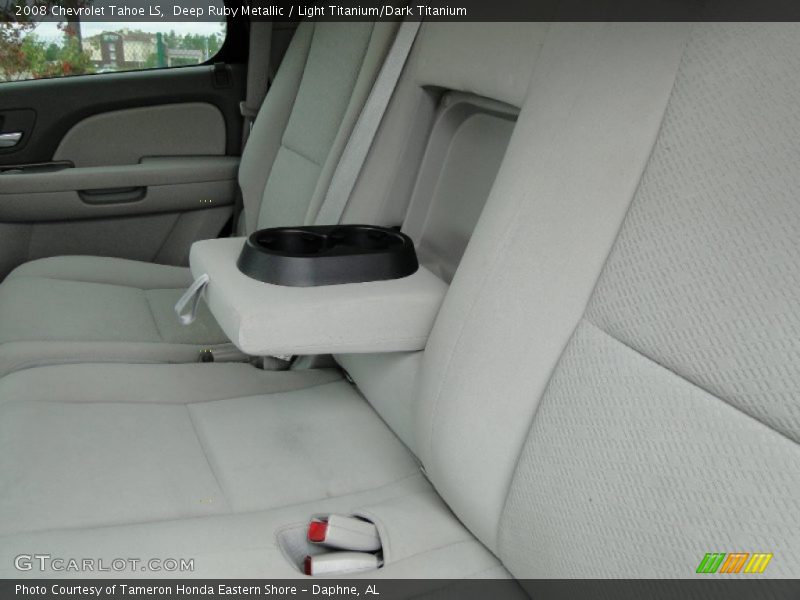 Deep Ruby Metallic / Light Titanium/Dark Titanium 2008 Chevrolet Tahoe LS