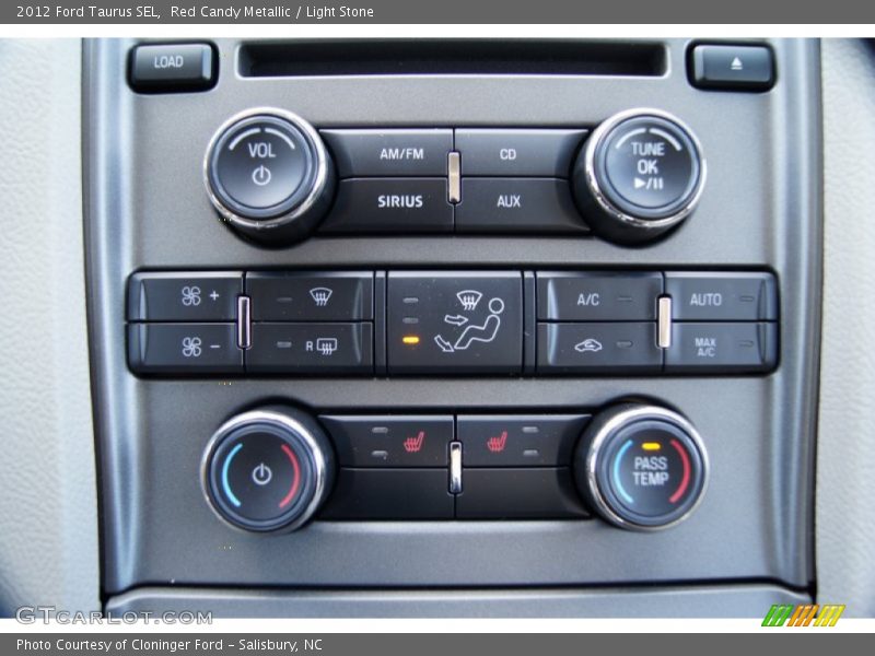 Controls of 2012 Taurus SEL