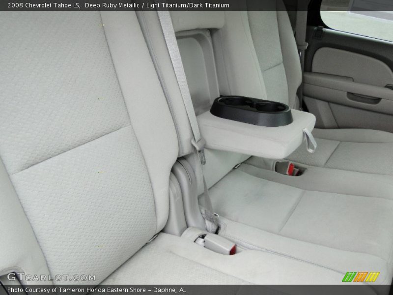 Deep Ruby Metallic / Light Titanium/Dark Titanium 2008 Chevrolet Tahoe LS