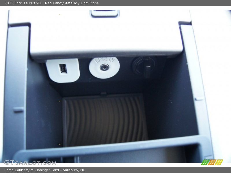 Red Candy Metallic / Light Stone 2012 Ford Taurus SEL