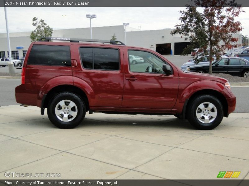 Red Brawn / Desert 2007 Nissan Pathfinder S