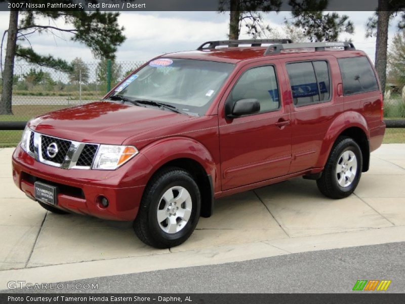 Red Brawn / Desert 2007 Nissan Pathfinder S