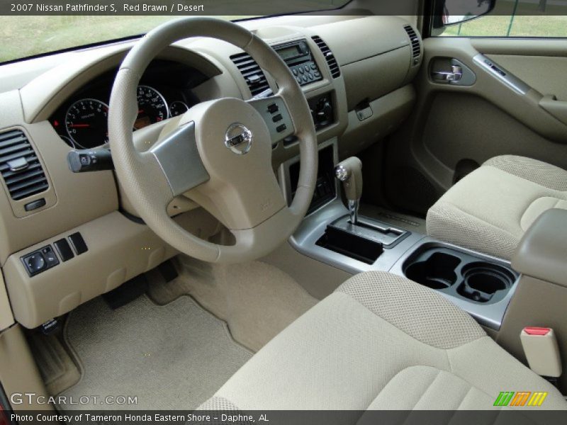 Red Brawn / Desert 2007 Nissan Pathfinder S