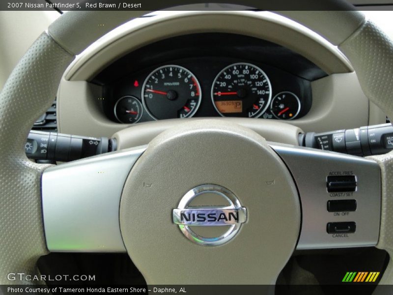 Red Brawn / Desert 2007 Nissan Pathfinder S