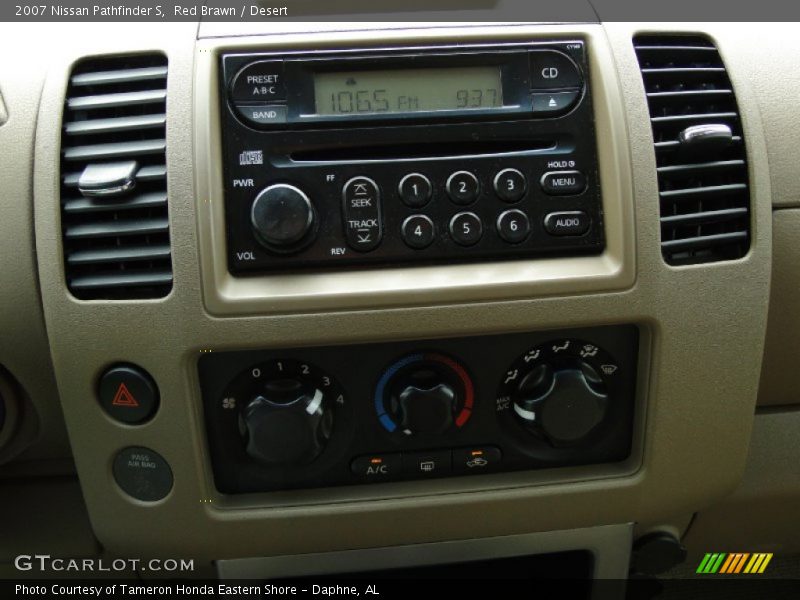 Red Brawn / Desert 2007 Nissan Pathfinder S